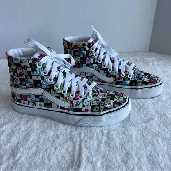 CUSTOMS DOODLE CHECK SK8-HI - Picture 10 of 16